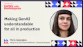 Coffee with Developers - Maria Apazoglou - Making AI understandable for all in production